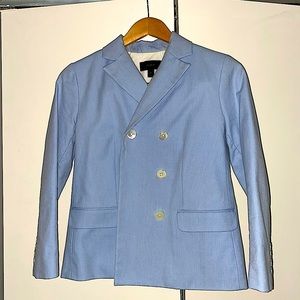 JCrew light blue jacket. Almost new, size 0P